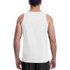 imageMAGCOMSEN Mens Tank Top Cotton Sleeveless Shirt Lightweight Muscle Tank Tee ShirtWhite