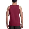 imageMAGCOMSEN Mens Tank Top Cotton Sleeveless Shirt Lightweight Muscle Tank Tee ShirtWine Red