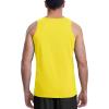 imageMAGCOMSEN Mens Tank Top Cotton Sleeveless Shirt Lightweight Muscle Tank Tee ShirtYellow