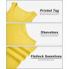 imageMAGCOMSEN Mens Tank Top Cotton Sleeveless Shirt Lightweight Muscle Tank Tee ShirtYellow