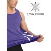 imageMAGCOMSEN Mens Tank Tops Quick Dry Workout Sleeveless Gym Muscle Shirts Athletic Bodybuilding Tee ShirtViolet