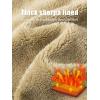 imageMAGCOMSEN Mens Sherpa Lined Quarter Zip Fleece Heavyweight Pullover Winter Warm SweatshirtsLight Grey