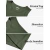 imageMAGCOMSEN Mens Tank Top Cotton Sleeveless Muscle Cut Off T Shirts Gym Workout Tank Tops Summer Beach TanksArmy Green