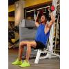 imageMAGCOMSEN Mens Tank Top Cotton Sleeveless Muscle Cut Off T Shirts Gym Workout Tank Tops Summer Beach TanksBright Blue