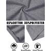 imageMAGCOMSEN Mens Tank Top Cotton Sleeveless Muscle Cut Off T Shirts Gym Workout Tank Tops Summer Beach TanksDark Heather