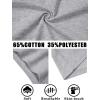 imageMAGCOMSEN Mens Tank Top Cotton Sleeveless Muscle Cut Off T Shirts Gym Workout Tank Tops Summer Beach TanksLight Heather