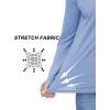 imageMAGCOMSEN Mens UPF 50 Hoodie Lightweight Long Sleeve Sun Protection Shirts Rash Guard Athletic Fishing Running Swim ShirtLight Blue