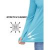 imageMAGCOMSEN Mens UPF 50 Hoodie Lightweight Long Sleeve Sun Protection Shirts Rash Guard Athletic Fishing Running Swim ShirtWater Blue