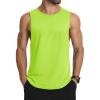 imageMAGCOMSEN Mens Tank Top Cotton Sleeveless Muscle Cut Off T Shirts Gym Workout Tank Tops Summer Beach TanksFl Green