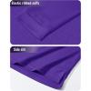 imageMAGCOMSEN Mens Polo Shirt Long Sleeve Golf Shirts Quick Dry Lightweight 3Button Performance Work Fishing AthleticPurple