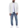 imageMAGCOMSEN Mens Puffer Jacket Lightweight Warm Winter Coats Water Repellent Windproof Insulated JacketWhite