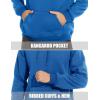 imageMAGCOMSEN Mens Heavy Hoodie Sherpa Fleece Lined Pullover Thick Winter Hooded SweatshirtBlue Green