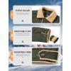 imageMAGCOMSEN Mens Winter Jacket Lined Sherpa Jacket Warm Trucker Coat Multi PocketGreen
