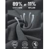 imageMAGCOMSEN Mens Quarter Zip Pullover Sweaters Casual Knit Polo Sweaters Fall Winter SweatshirtsDark Grey
