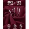 imageMAGCOMSEN Mens Quarter Zip Pullover Sweaters Casual Knit Polo Sweaters Fall Winter SweatshirtsWine Red