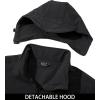 imageMAGCOMSEN Mens Tactical Jacket Winter Snow Ski Jacket Water Resistant Softshell Fleece Lined Winter Coats MultiPocketsBlack