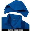 imageMAGCOMSEN Mens Tactical Jacket Winter Snow Ski Jacket Water Resistant Softshell Fleece Lined Winter Coats MultiPocketsBlue