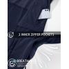 imageMAGCOMSEN Mens Tactical Jacket Winter Snow Ski Jacket Water Resistant Softshell Fleece Lined Winter Coats MultiPocketsNavy