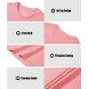imageMAGCOMSEN Mens Tank Top Cotton Muscle Workout Gym Shirts Moisture Wicking Lightweight Summer Casual Sleeveless ShirtsGrey Pink