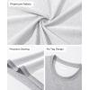 imageMAGCOMSEN Mens Tank Top Cotton Muscle Workout Gym Shirts Moisture Wicking Lightweight Summer Casual Sleeveless ShirtsHeather Light Grey