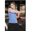 imageMAGCOMSEN Mens Tank Top Cotton Muscle Workout Gym Shirts Moisture Wicking Lightweight Summer Casual Sleeveless ShirtsLight Grey Blue