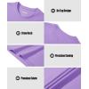 imageMAGCOMSEN Mens Tank Top Cotton Muscle Workout Gym Shirts Moisture Wicking Lightweight Summer Casual Sleeveless ShirtsLight Purple