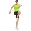 imageMAGCOMSEN Mens Tank Top Cotton Muscle Workout Gym Shirts Moisture Wicking Lightweight Summer Casual Sleeveless ShirtsNeon Green