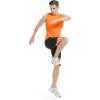 imageMAGCOMSEN Mens Tank Top Cotton Muscle Workout Gym Shirts Moisture Wicking Lightweight Summer Casual Sleeveless ShirtsOrange