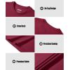 imageMAGCOMSEN Mens Tank Top Cotton Muscle Workout Gym Shirts Moisture Wicking Lightweight Summer Casual Sleeveless ShirtsWine Red