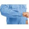 imageMAGCOMSEN Mens UPF 50 Sun Protection Shirts Button Down Long Sleeve Shirt for Hiking Fishing SafariSky Blue