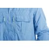 imageMAGCOMSEN Mens UPF 50 Sun Protection Shirts Button Down Long Sleeve Shirt for Hiking Fishing SafariSky Blue
