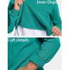 imageMAGCOMSEN Mens Crewneck Sweatshirt Long Sleeve Casual Warm Fleece PulloverEmerald Green