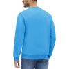 imageMAGCOMSEN Mens Crewneck Sweatshirt Long Sleeve Casual Warm Fleece PulloverIce Blue