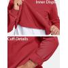 imageMAGCOMSEN Mens Crewneck Sweatshirt Long Sleeve Casual Warm Fleece PulloverOrange Red