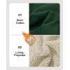 imageMAGCOMSEN Mens Corduroy Jacket Sherpa Lined Trucker Jackets Cotton TurnDown Collar Warm Winter Jacket Casual Coat 5 PocketsEmerald Green