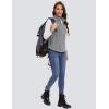 imageMAGCOMSEN Womens Fleece Vest with Zipper Pockets Zip Up Sleeveless Jackets Lightweight Soft Warm Polar Vest OuterwearLight Grey