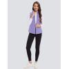 imageMAGCOMSEN Womens Fleece Vest with Zipper Pockets Zip Up Sleeveless Jackets Lightweight Soft Warm Polar Vest OuterwearLight Purple