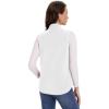 imageMAGCOMSEN Womens Fleece Vest with Zipper Pockets Zip Up Sleeveless Jackets Lightweight Soft Warm Polar Vest OuterwearWhite