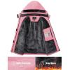 imageMAGCOMSEN Womens Winter Coats Waterproof Insulated Snow Ski Jacket Hood Fleece Lined Warm Mountain Snowboarding WindbreakerApink