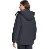 imageMAGCOMSEN Womens Winter Coats Waterproof Insulated Snow Ski Jacket Hood Fleece Lined Warm Mountain Snowboarding WindbreakerCarbongrey