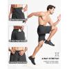 imageMAGCOMSEN Mens Athletic Running Shorts 9quot Quick Dry Lightweight Sport Workout Hiking Gym Shorts with Zipper PocketsDark Grey