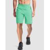 imageMAGCOMSEN Mens Athletic Running Shorts 9quot Quick Dry Lightweight Sport Workout Hiking Gym Shorts with Zipper PocketsMint Green