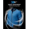 imageMAGCOMSEN Mens Bomber Jacket Lightweight Casual Zip Up Windbreaker Spring Fall Golf Coat with PocketsBlue Green