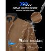 imageMAGCOMSEN Mens Bomber Jacket Lightweight Casual Zip Up Windbreaker Spring Fall Golf Coat with PocketsBrown