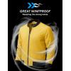 imageMAGCOMSEN Mens Bomber Jacket Lightweight Casual Zip Up Windbreaker Spring Fall Golf Coat with PocketsGinger