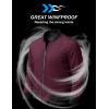 imageMAGCOMSEN Mens Bomber Jacket Lightweight Casual Zip Up Windbreaker Spring Fall Golf Coat with PocketsWine Red