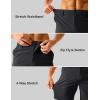 imageMAGCOMSEN Mens Golf Shorts 7quot Quick Dry Lightweight Stretch Casual Shorts with 6 Pockets Dress Work HikingBlack