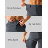 imageMAGCOMSEN Mens Golf Shorts 7quot Quick Dry Lightweight Stretch Casual Shorts with 6 Pockets Dress Work HikingDark Grey