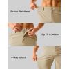 imageMAGCOMSEN Mens Golf Shorts 7quot Quick Dry Lightweight Stretch Casual Shorts with 6 Pockets Dress Work HikingKhaki