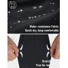 imageMAGCOMSEN Mens Golf Shorts 9 Inch Inseam Quick Dry Casual Shorts Stretch Hiking Dress Work Shorts with 4 Pockets Flat FrontBlack